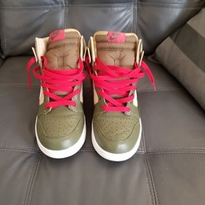 Nike Dunk High olive/khaki